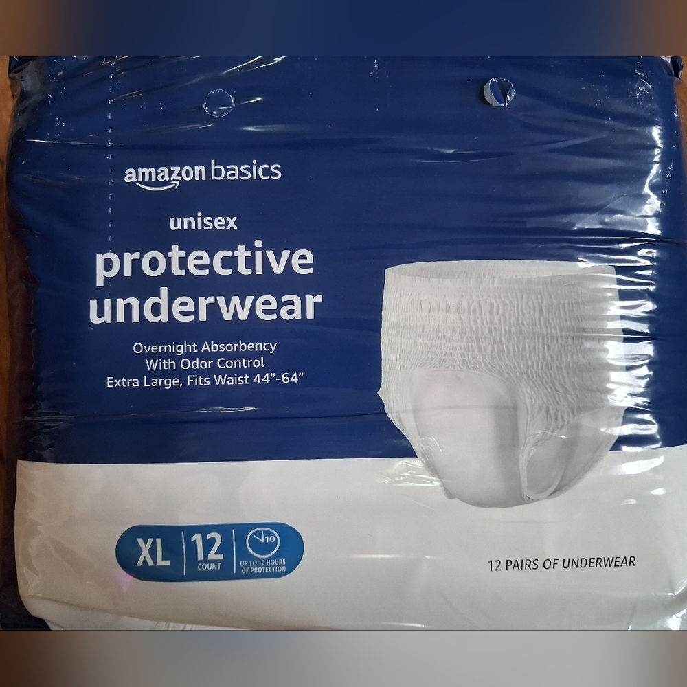 12ct Unisex Overnight Protective Underwear